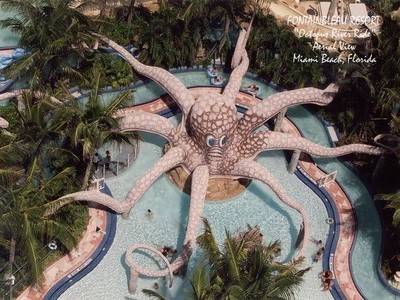 Fountainbleau Hilton Octopus Pool & Slide