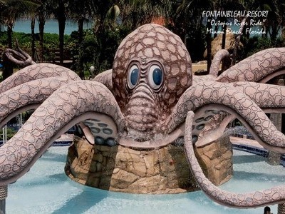 Fountainbleau Hilton Octopus Pool & Slide